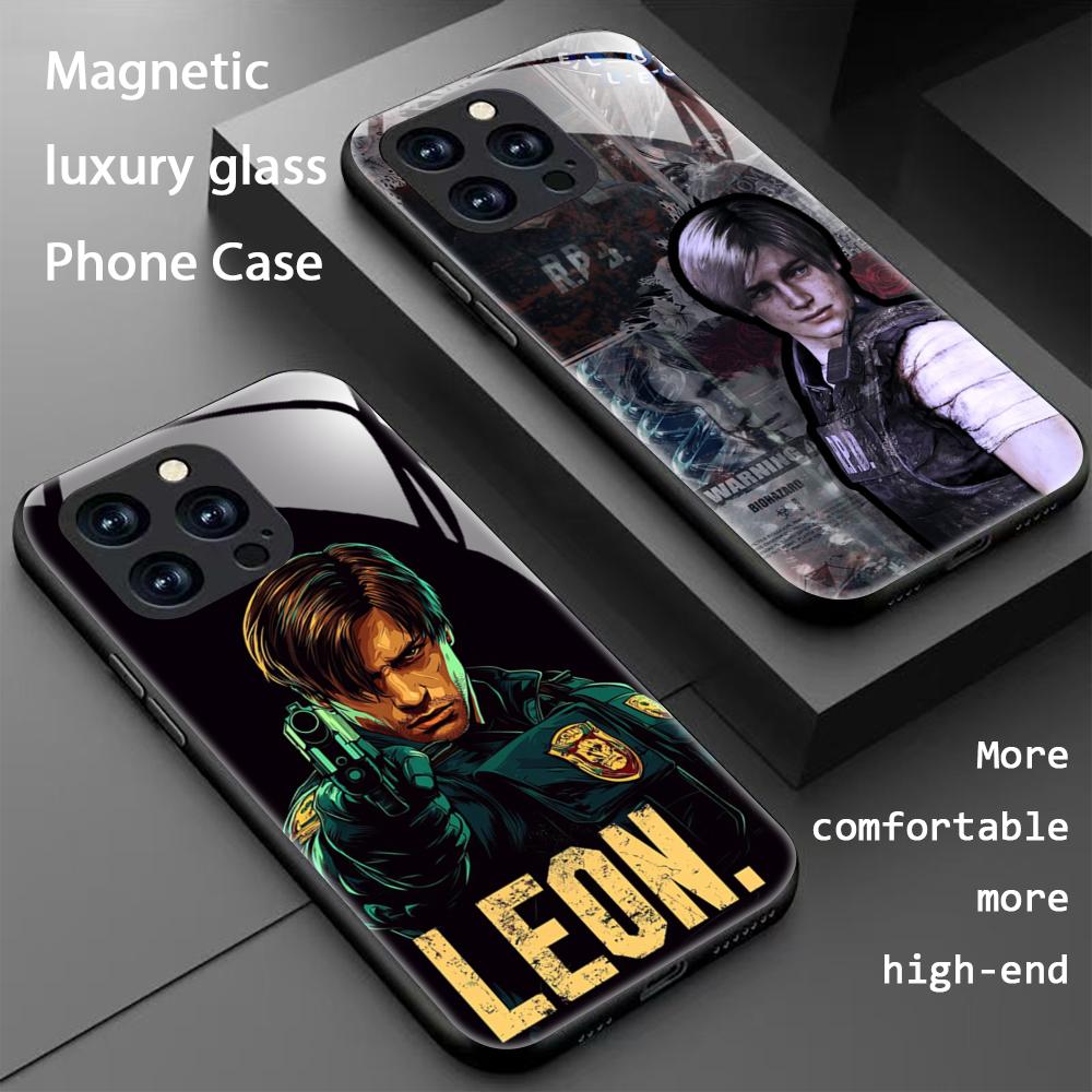 Phone Cases Xr Iphone - เคสโทรศัพท์ลายเกม Resident Evil รุ่น Hot Leon