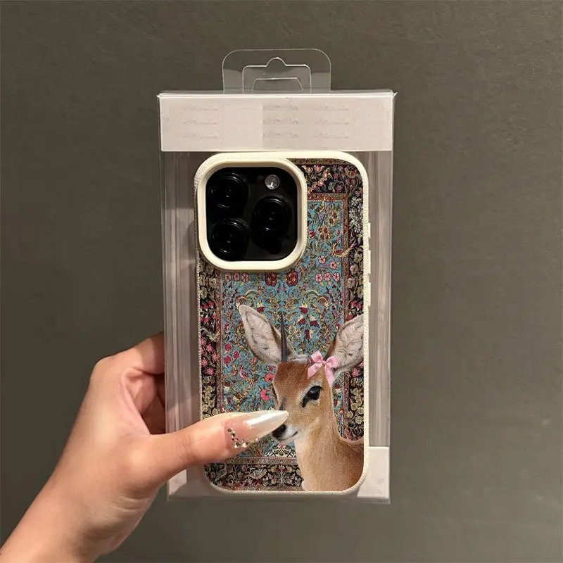 เคสโทรศัพท์ลายกวางวินเทจ ลิ้นจ - Phone Cases Xiaomi 15 บทวิจารณ์และราคา
