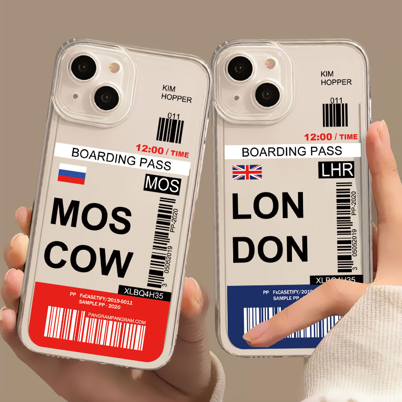 World City Travel ticket New Y - Phone Cases London บทวิจารณ์และราคา