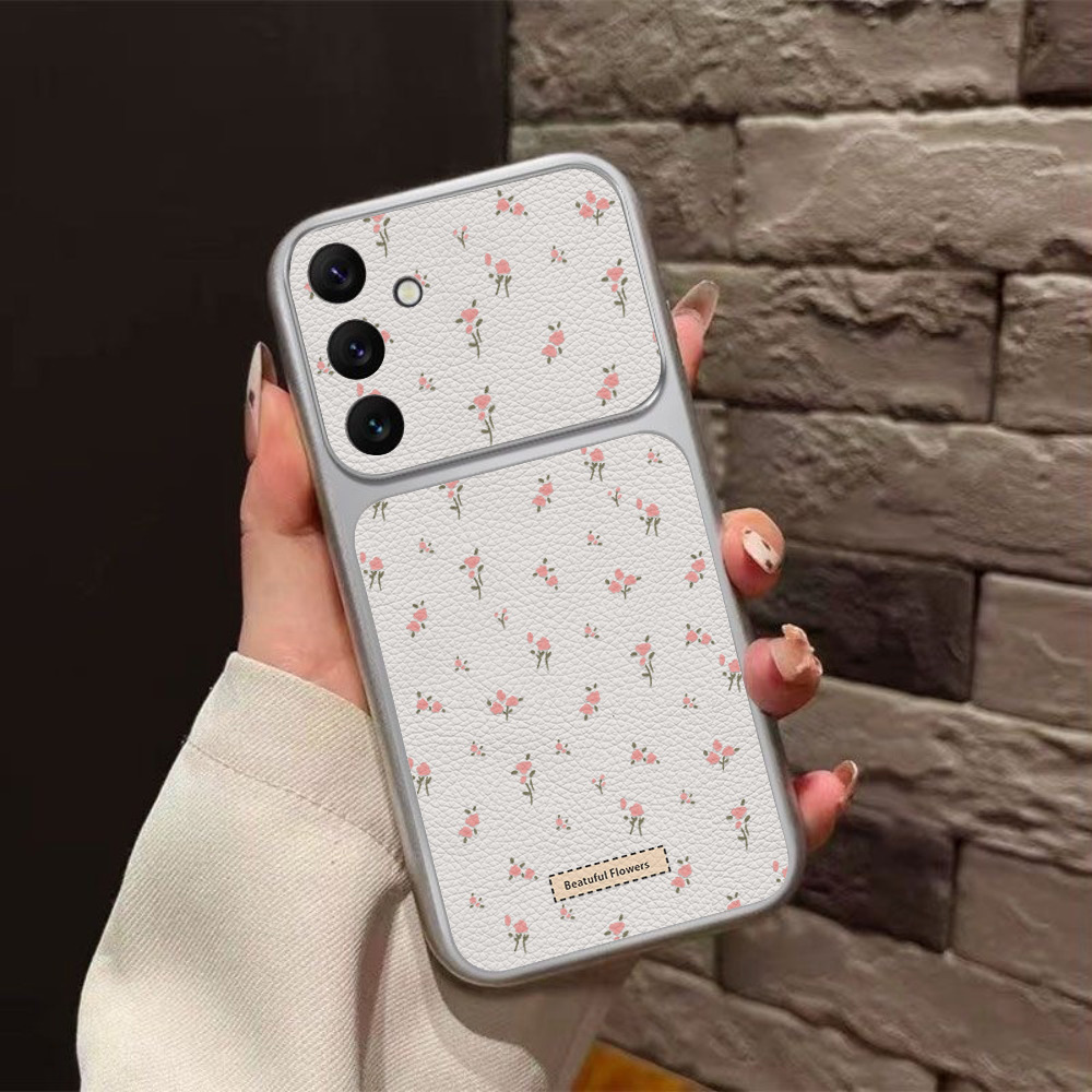 เคสโทรศัพท์หนังลายดอกไม้พร้อมช - Phone Cases Galaxy A16 5G บทวิจารณ์และราคา