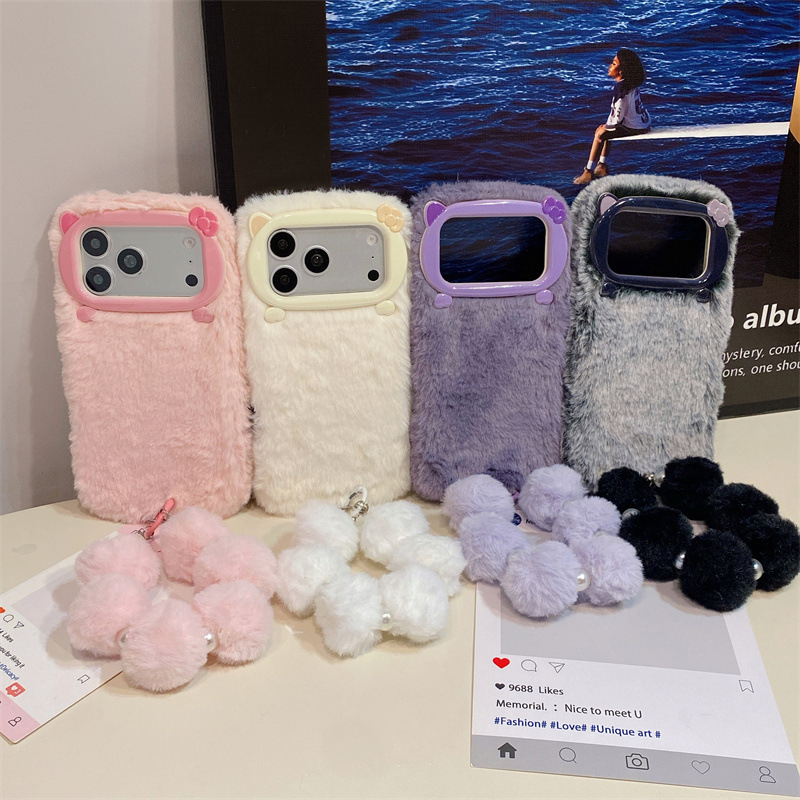 เคสโทรศัพท์ขนเฟอร์สีพื้นสุดหรู - Phone Cases Iphone 13 บทวิจารณ์และราคา