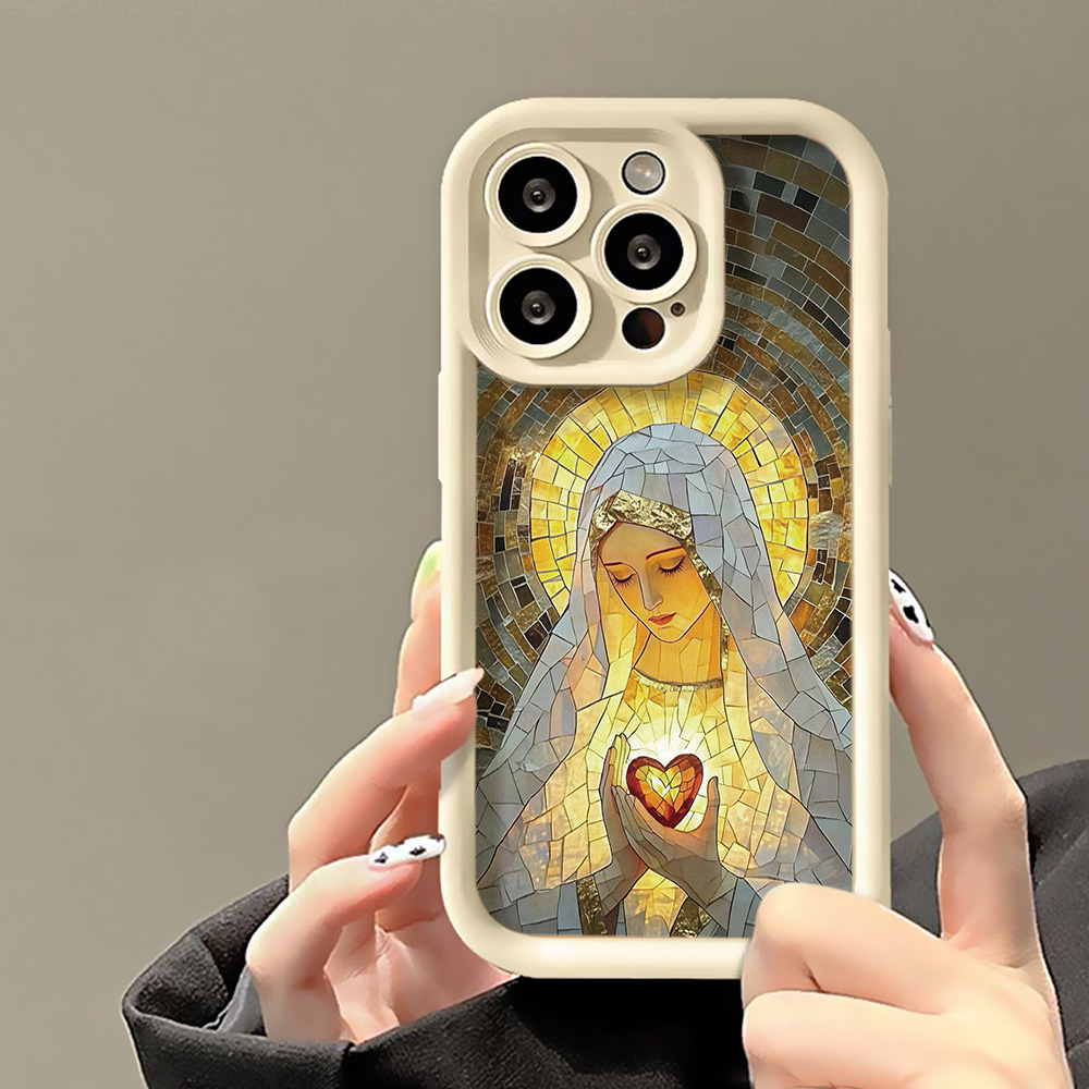 เคสโทรศัพท์สไตล์กระจกสีโบสถ์ย้ - Phone Cases Iphone 13 บทวิจารณ์และราคา
